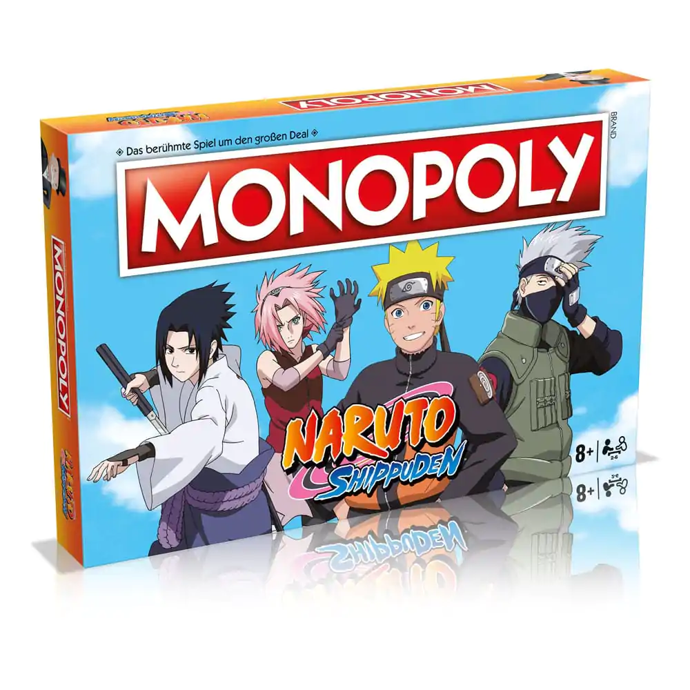 Monopoly Board Game Naruto Shippuden *German Version* termékfotó