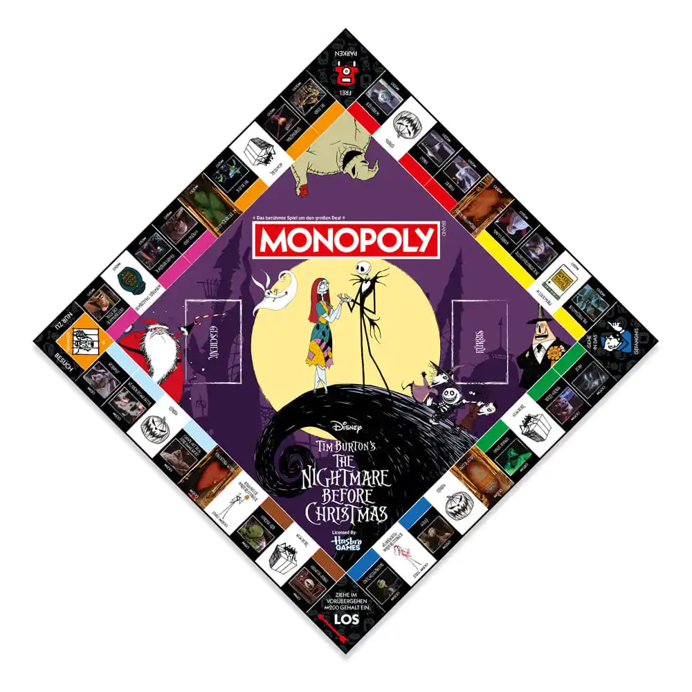 Monopoly Board Game Nightmare Before Christmas *German Version* product photo