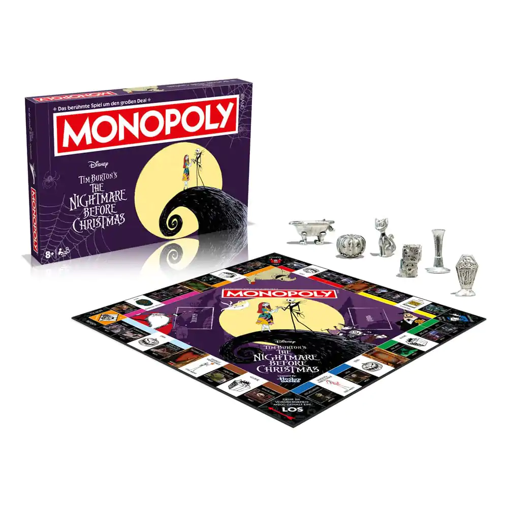 Monopoly Board Game Nightmare Before Christmas *German Version* product photo