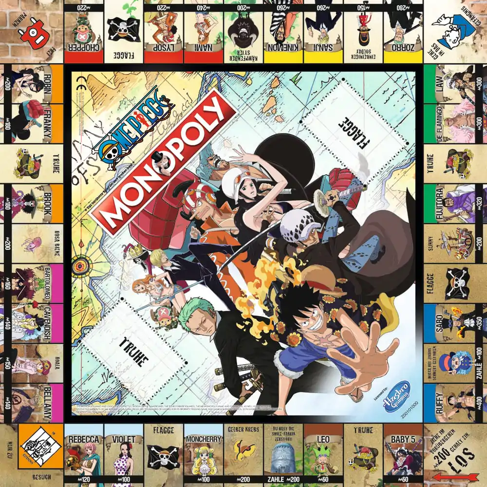 Monopoly Board Game One Piece (New Case) *German Version* product photo