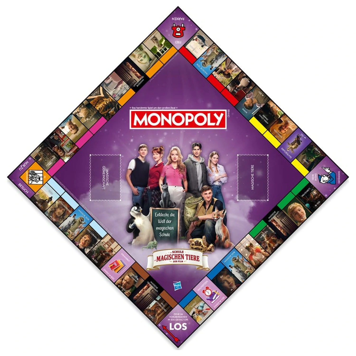 Monopoly Board Game School of Magical Animals *German Version* product photo