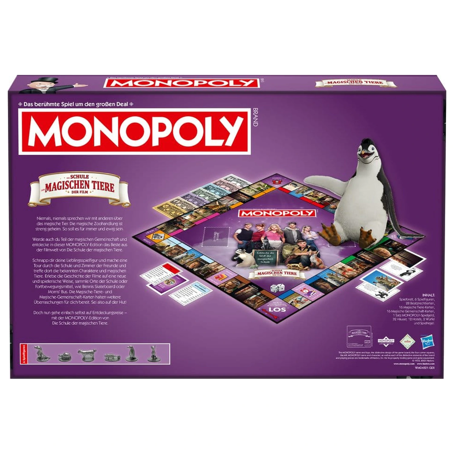 Monopoly Board Game School of Magical Animals *German Version* product photo