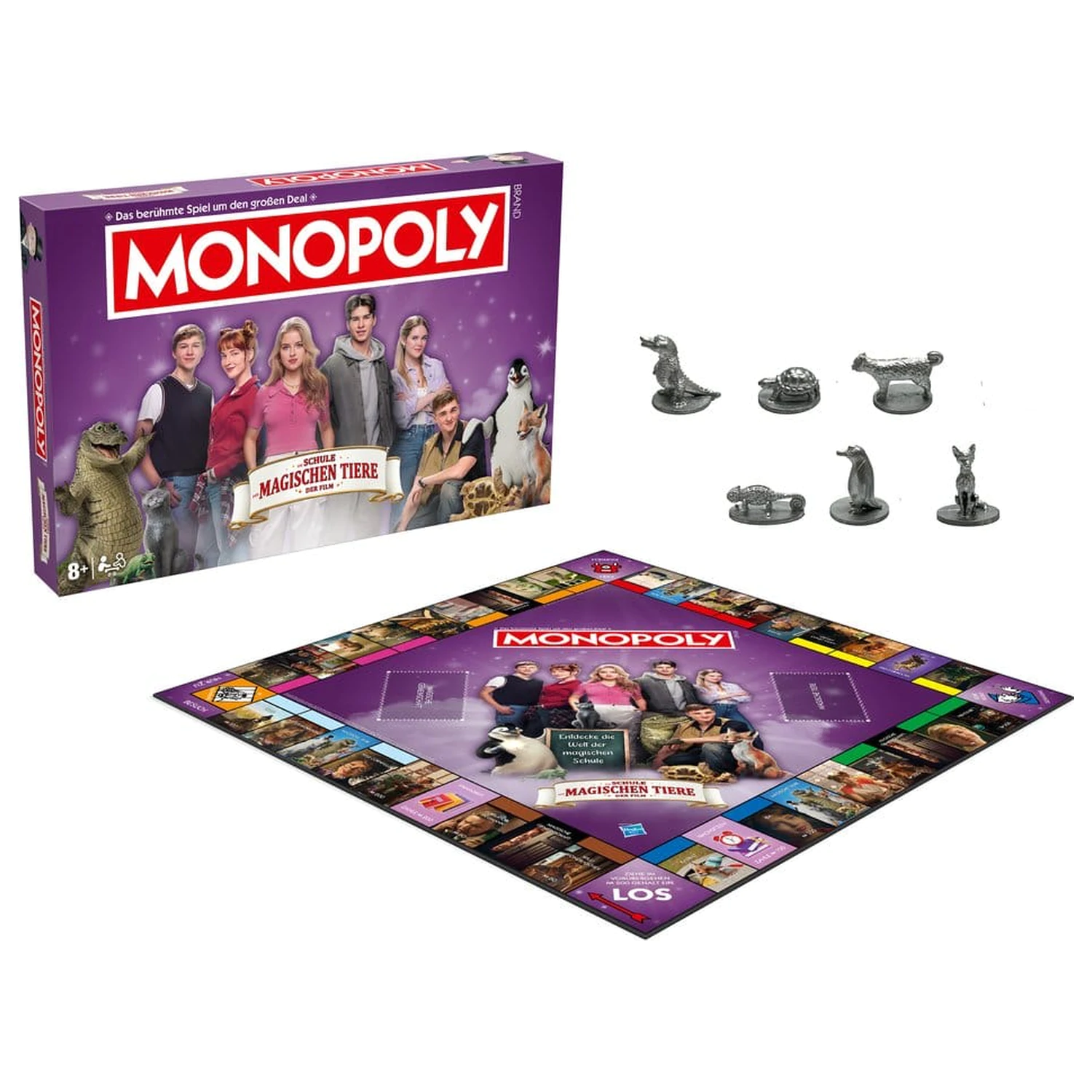 Monopoly Board Game School of Magical Animals *German Version* product photo