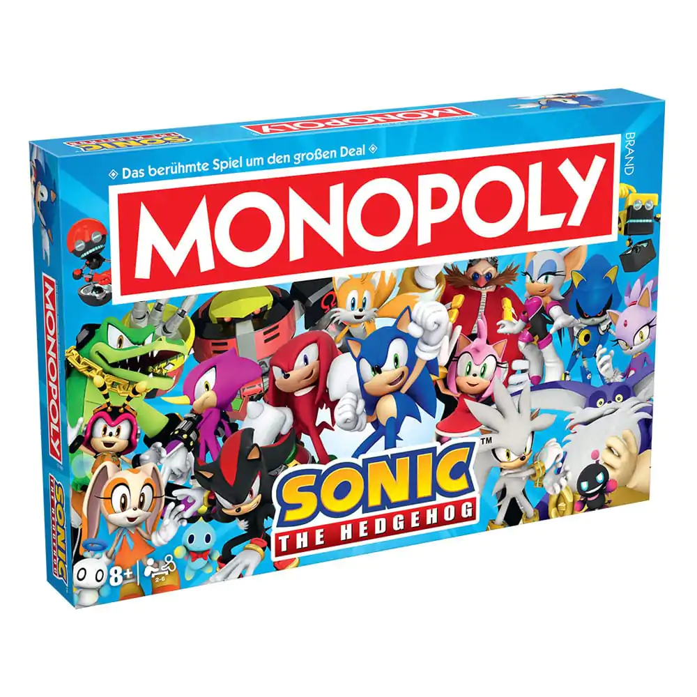 Monopoly Board Game Sonic the Hedgehog *German Version* product photo