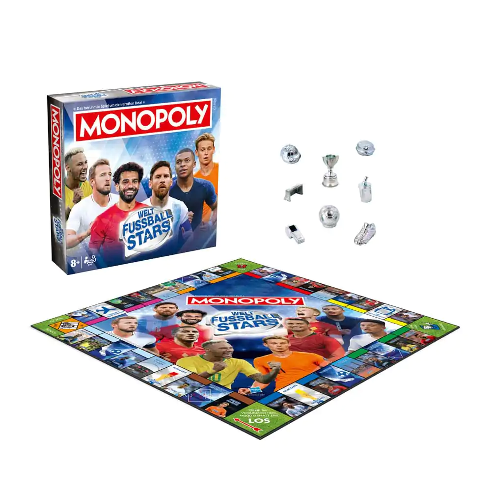 Monopoly Board Game Weltfussballstars *German Version* product photo