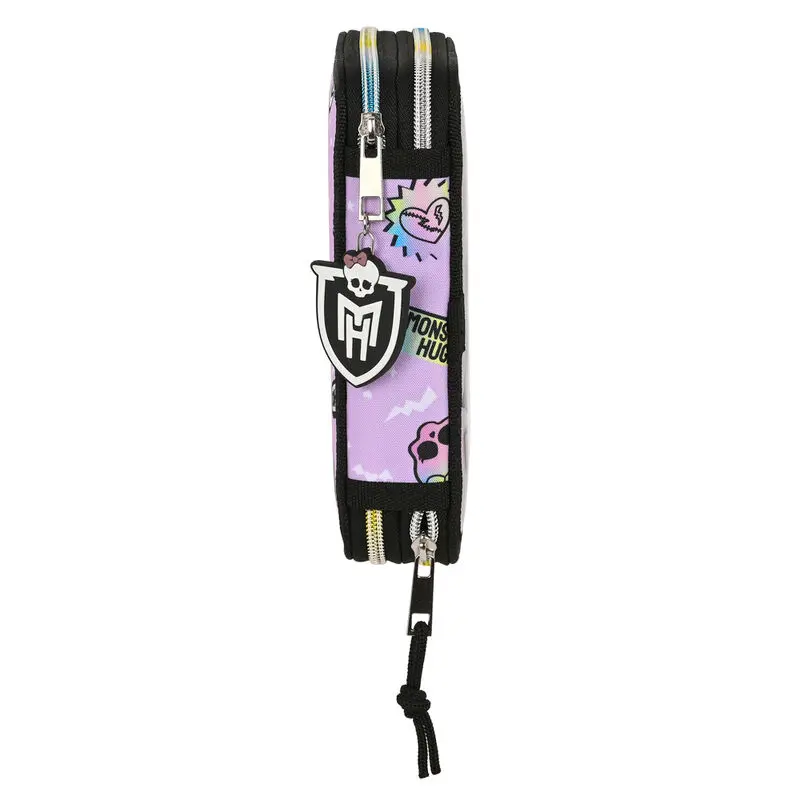 Monster High Best Boos double pencil case 28pcs product photo