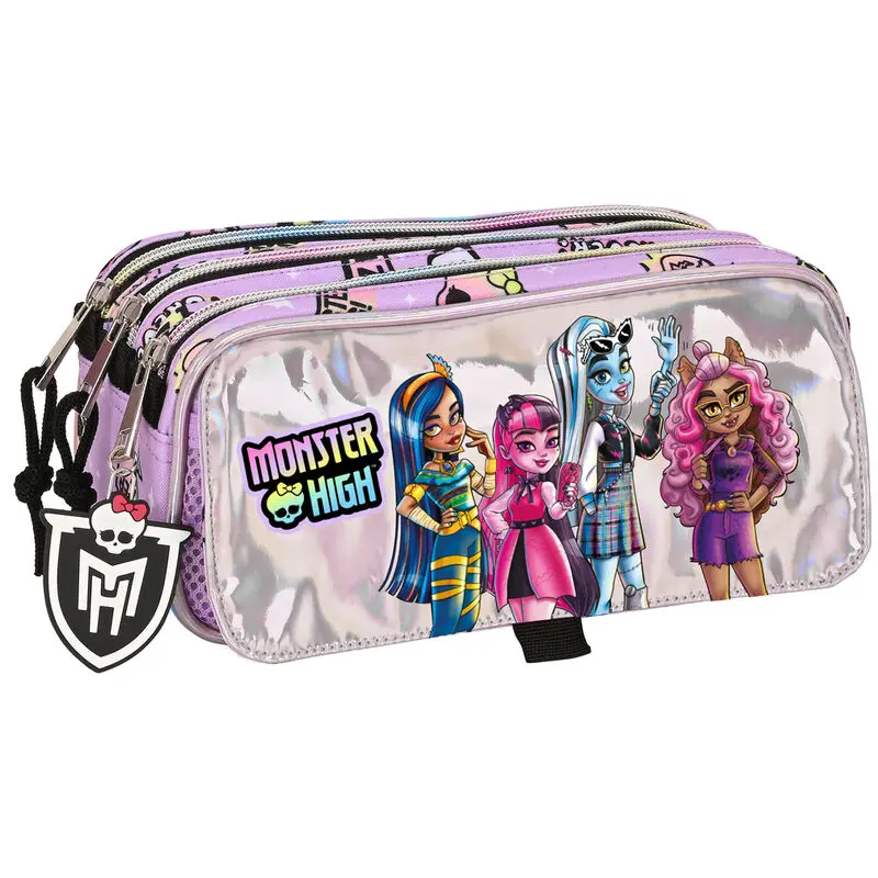 Monster High Best Boos triple pencil case product photo
