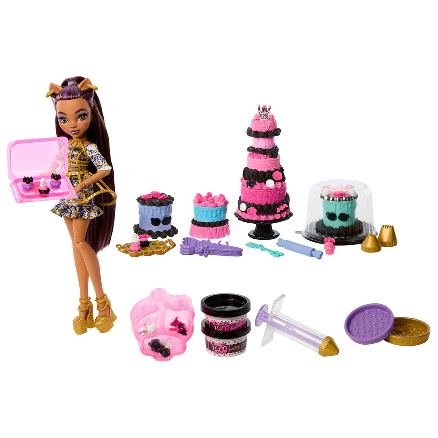 Monster High Birthday Clawdeen Wolf doll product photo