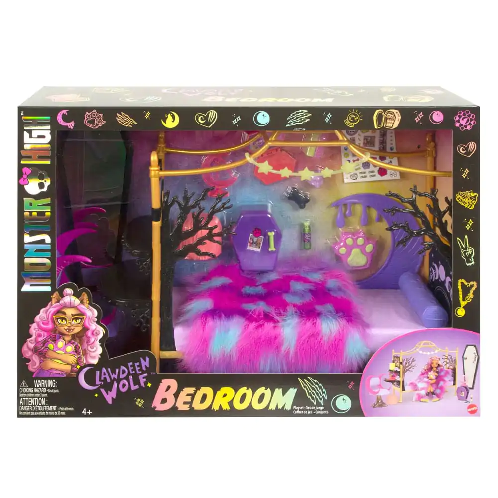 Monster High Playset Clawdeen Wolf Bedroom termékfotó