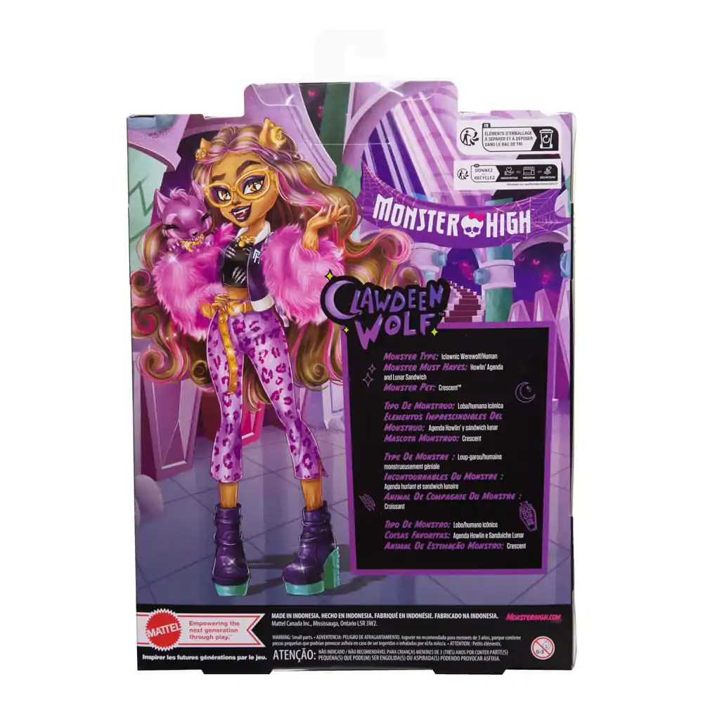 Monster High Doll Clawdeen Wolf 25 cm termékfotó