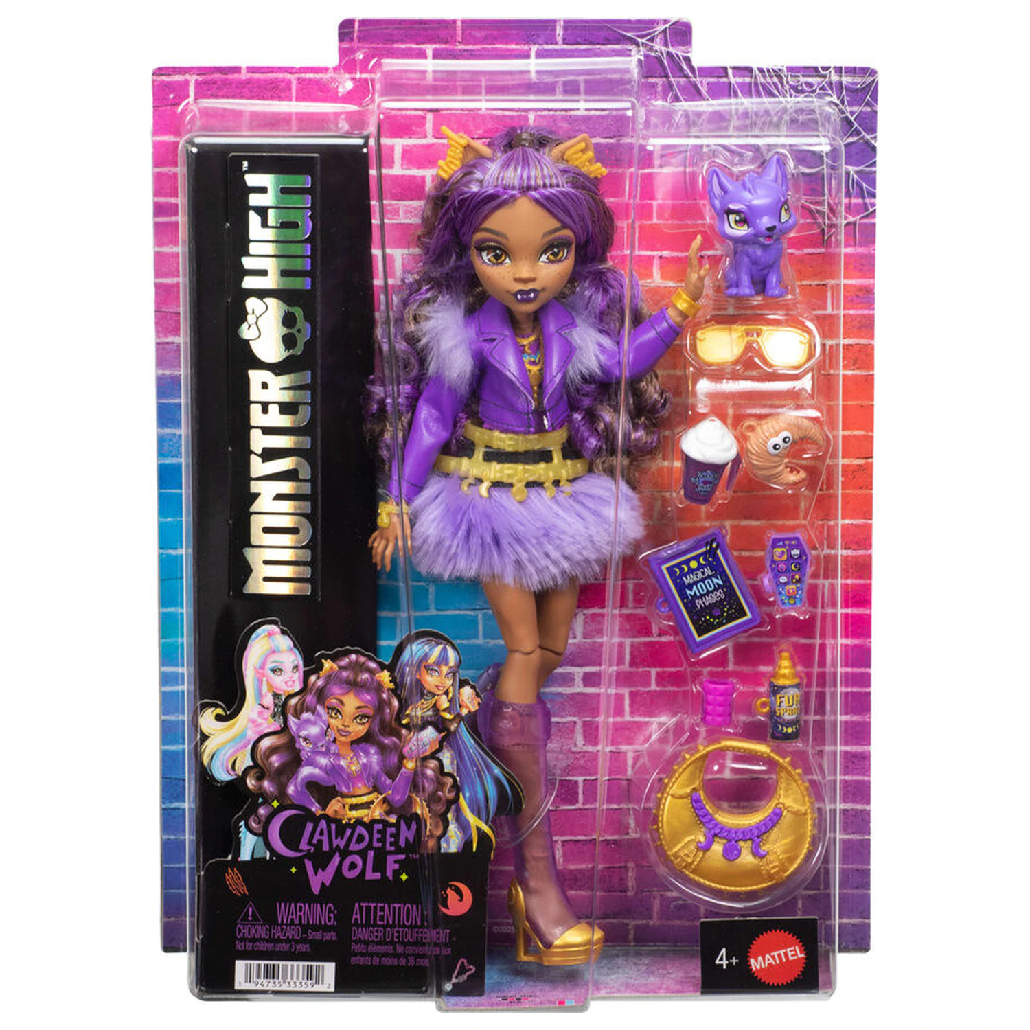 Monster High Clawdeen Wolf doll product photo