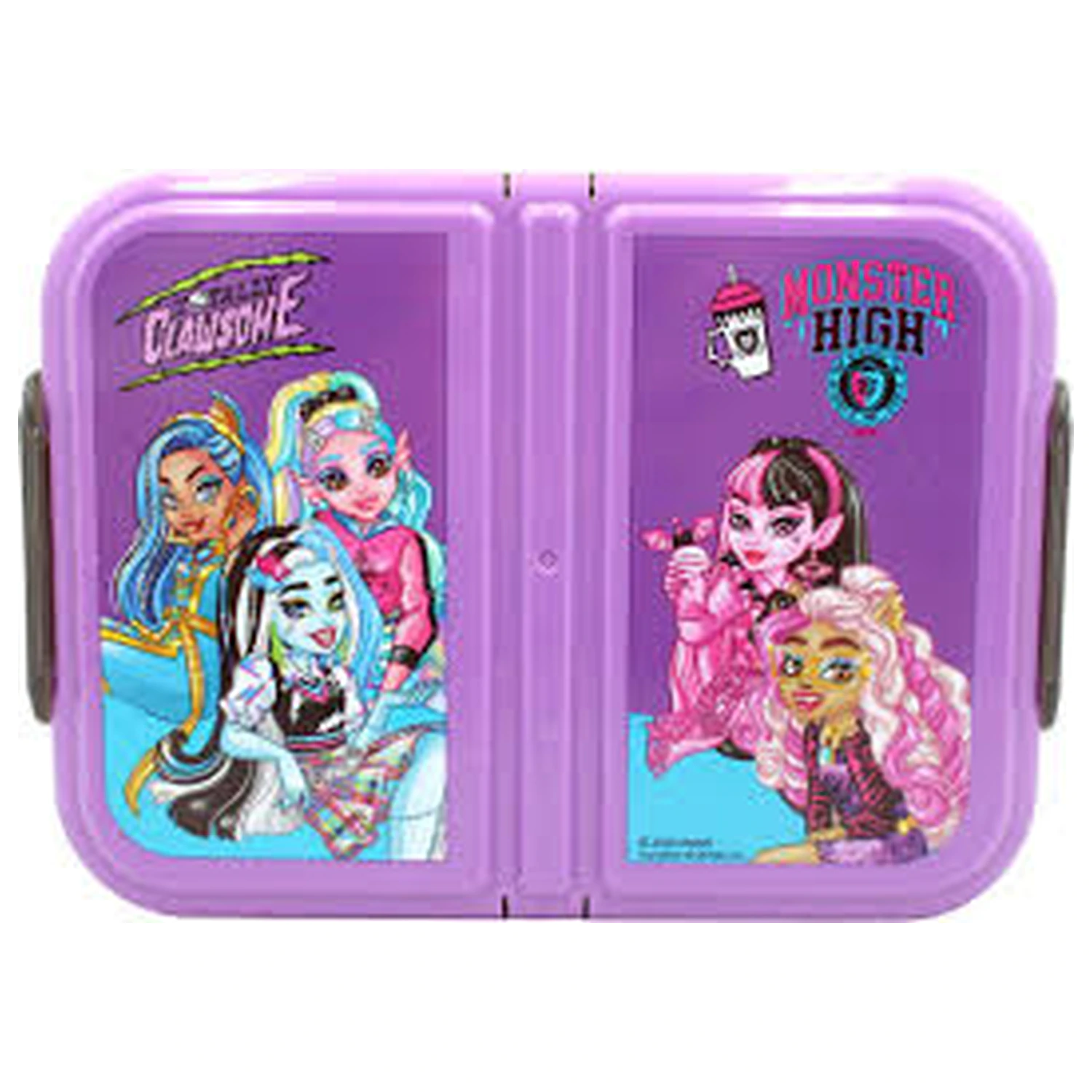 Monster High Clawsome Multi-Compartment Lunch Box, Sandwich Box product photo
