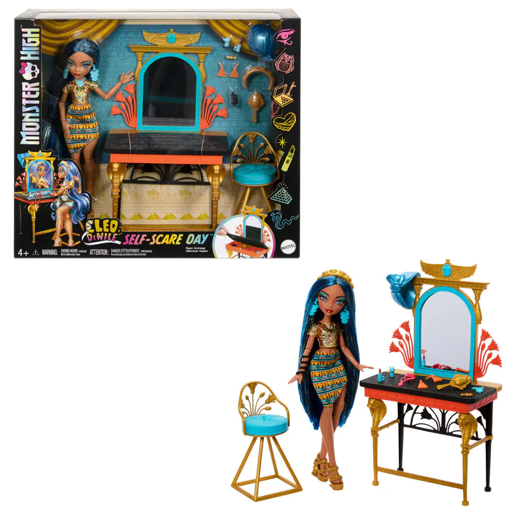 Monster High Cleo de Nile with dressing table doll product photo