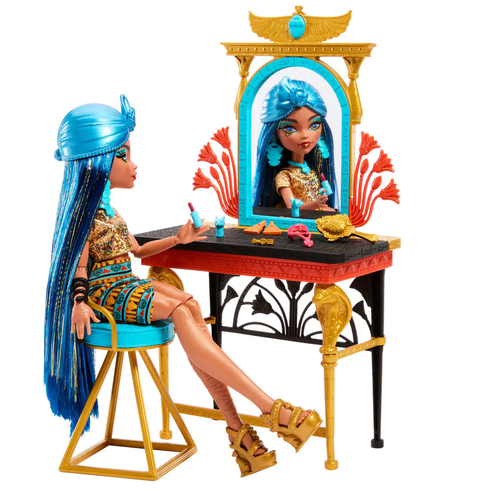 Monster High Cleo de Nile with dressing table doll product photo