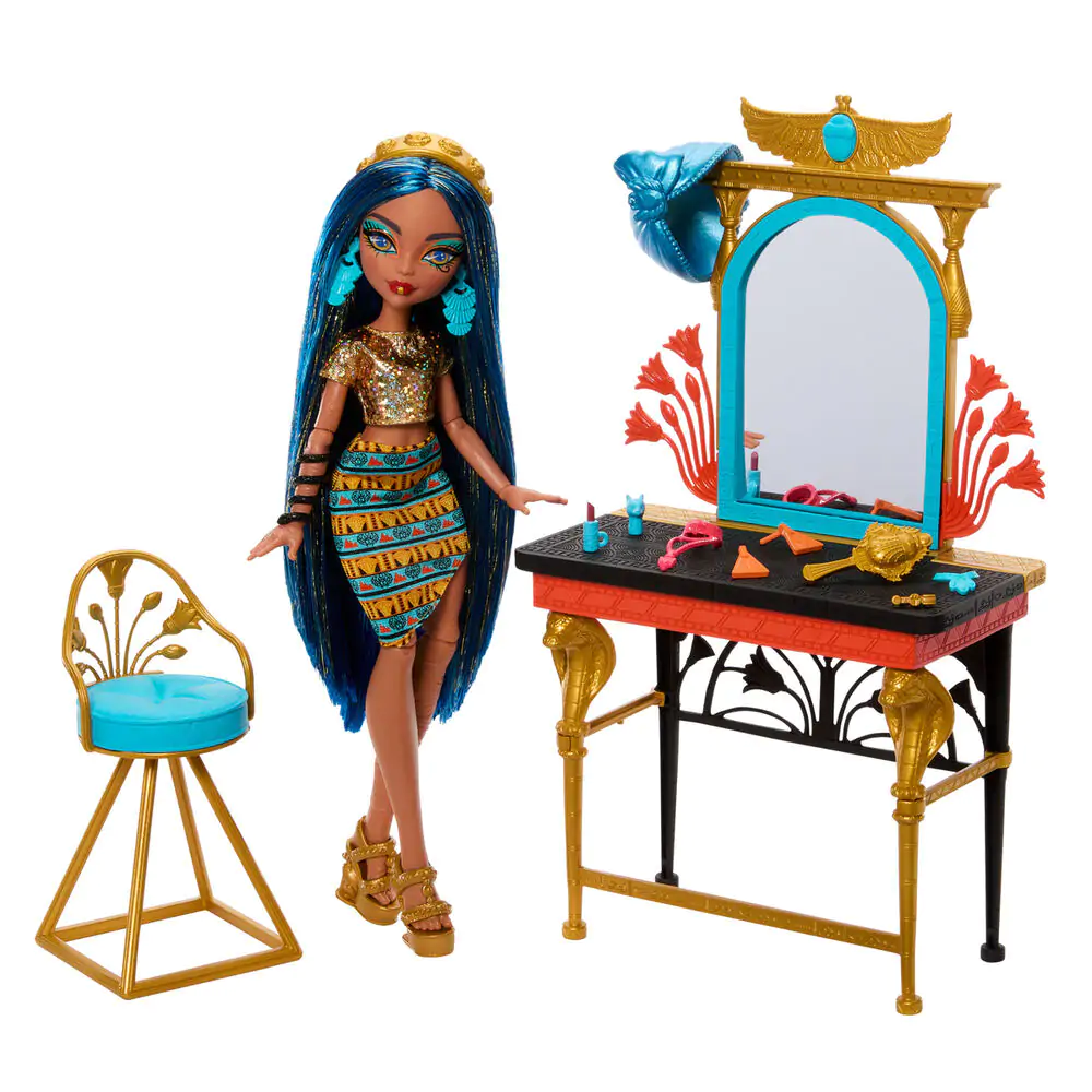 Monster High Cleo de Nile with dressing table doll product photo