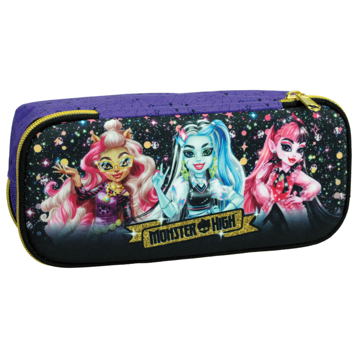 Monster High Crew 2-Compartment Pencil Case 26 cm product photo