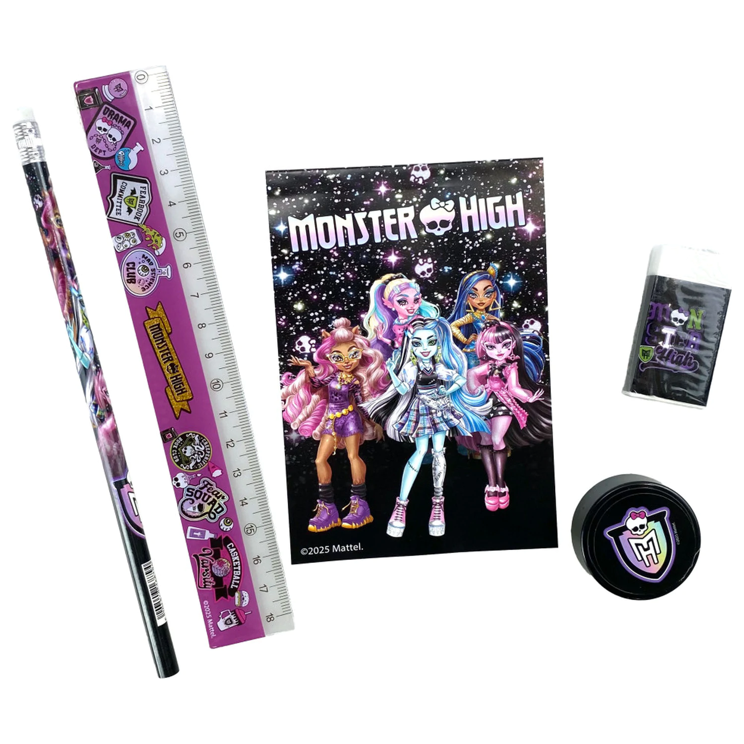 Monster High Crew Stationery Set 5 Pieces product photo