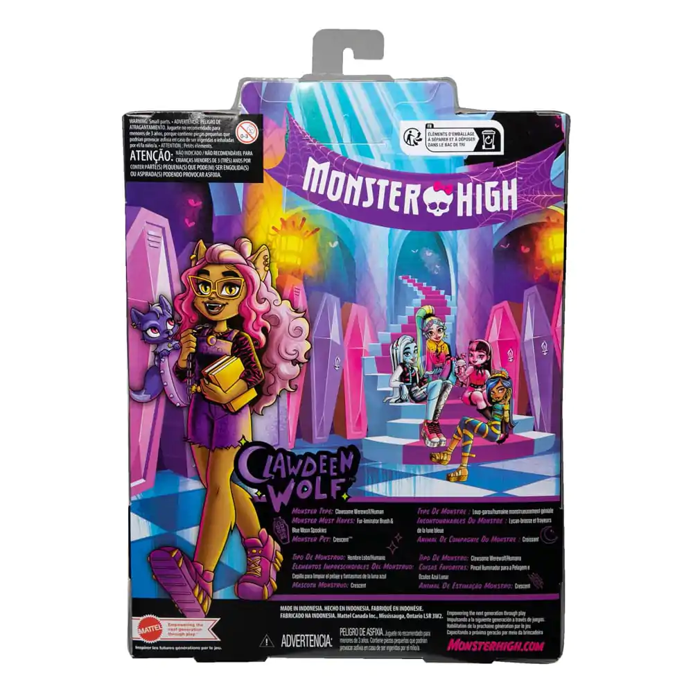 Monster High Doll Clawdeen Wolf 25 cm termékfotó