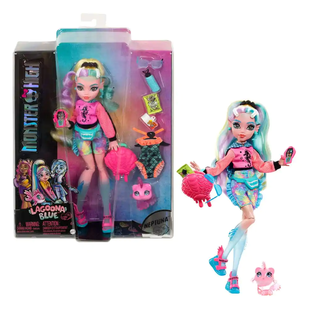 Monster High Doll Lagoona Blue 25 cm termékfotó