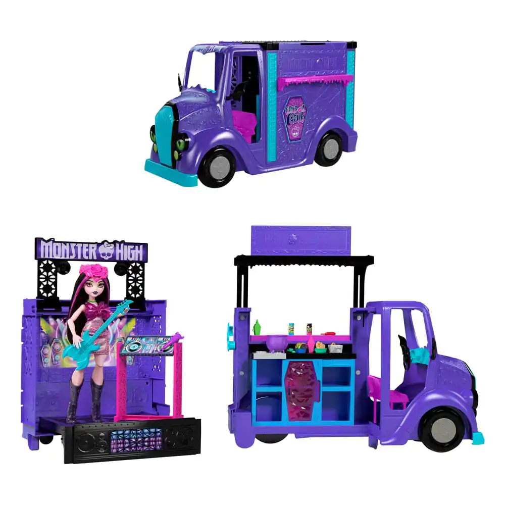 Monster High Playset Fangtastic Rockin' Food Truck termékfotó