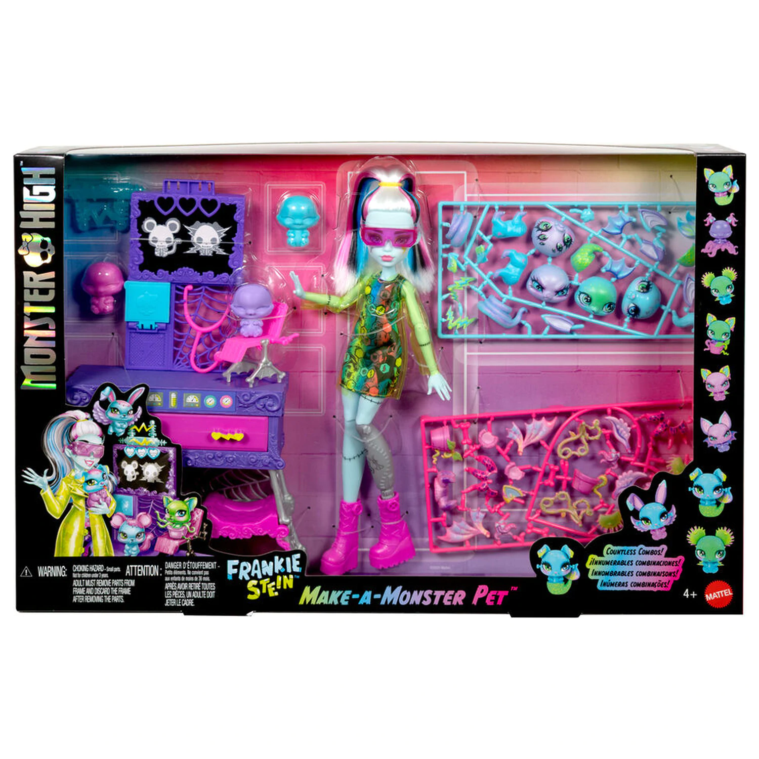 Monster High Frankie Stein + Laboratory doll product photo