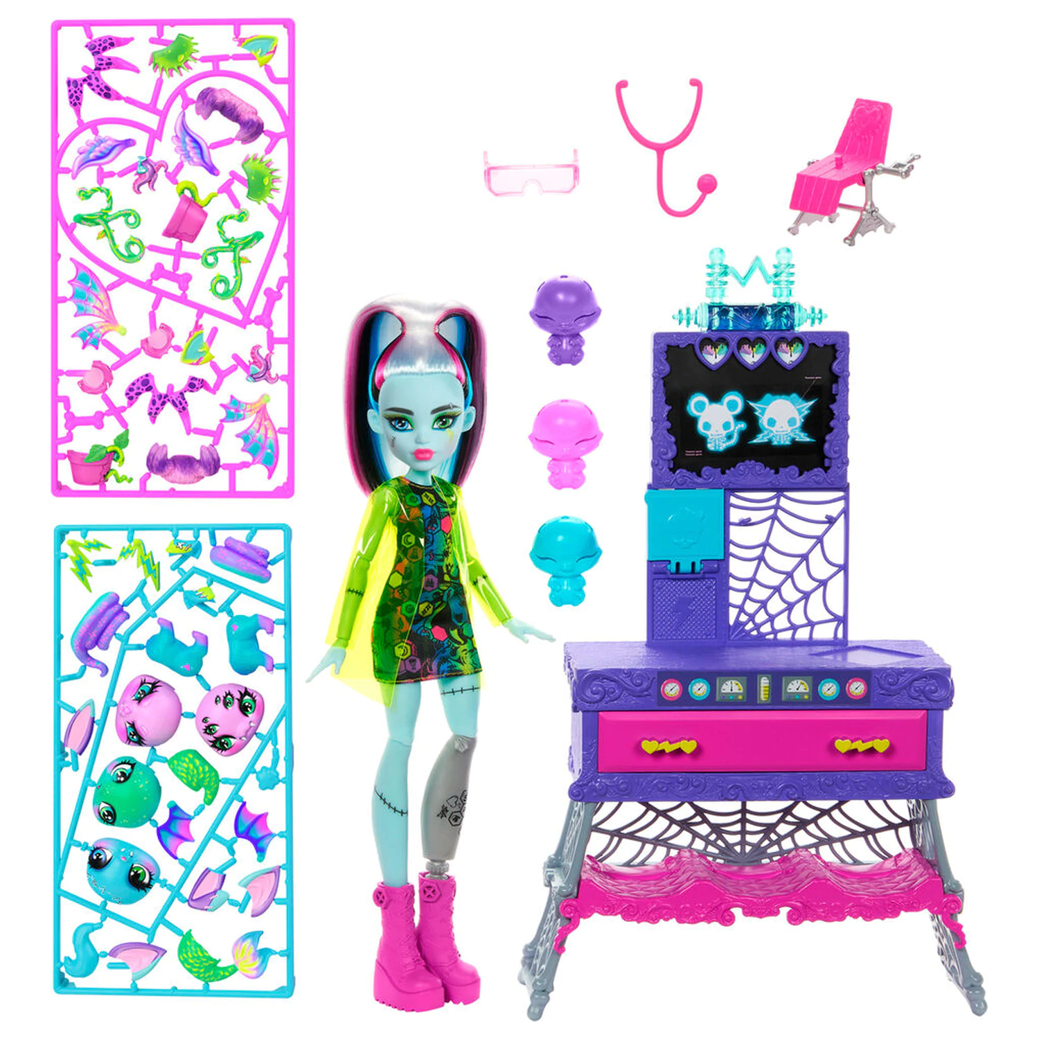 Monster High Frankie Stein + Laboratory doll product photo