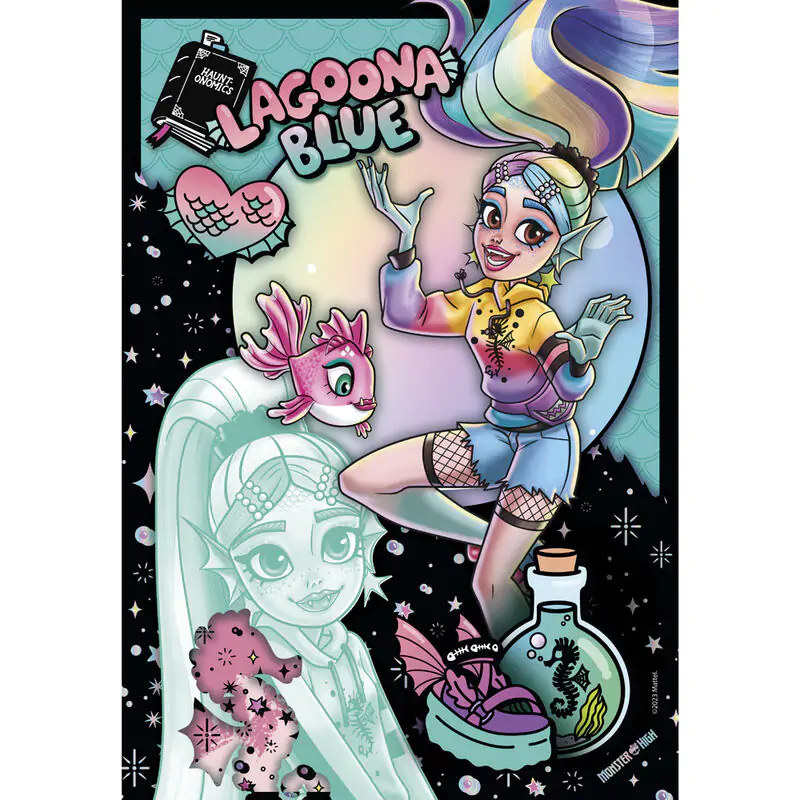 Monster High Lagoona Blue puzzle 150pcs product photo