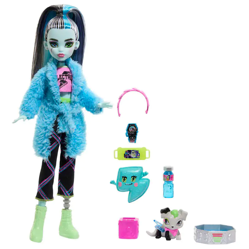 Monster High pyjama party Frankie Stein doll 25cm termékfotó