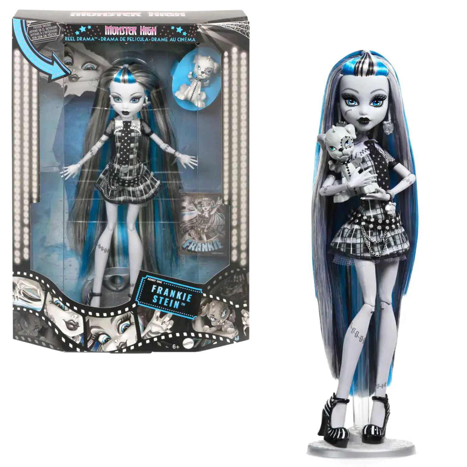 Monster High Reel Drama doll pack product photo