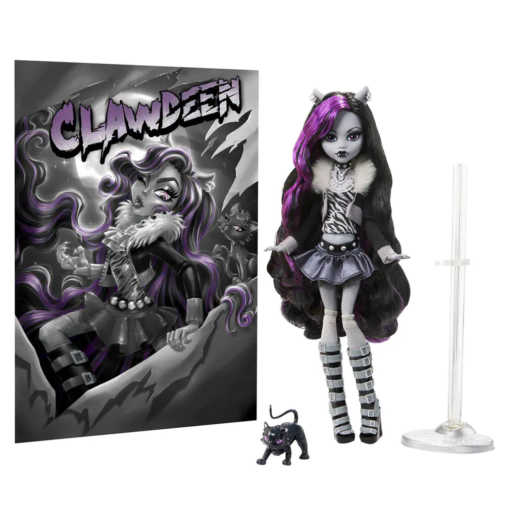 Monster High Reel Drama Clawdeen Wolf doll product photo