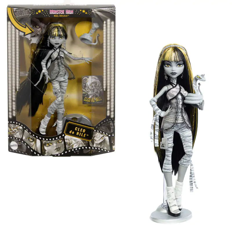 Monster High Reel Drama Cleo doll product photo