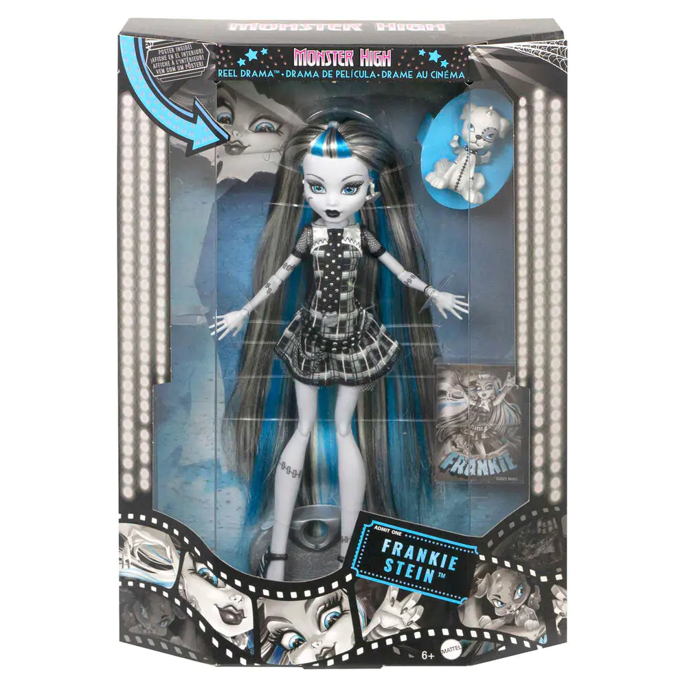 Monster High Reel Drama Frankie Stein doll product photo