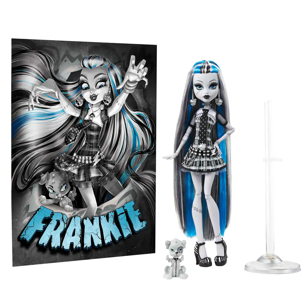 Monster High Reel Drama Frankie Stein doll product photo