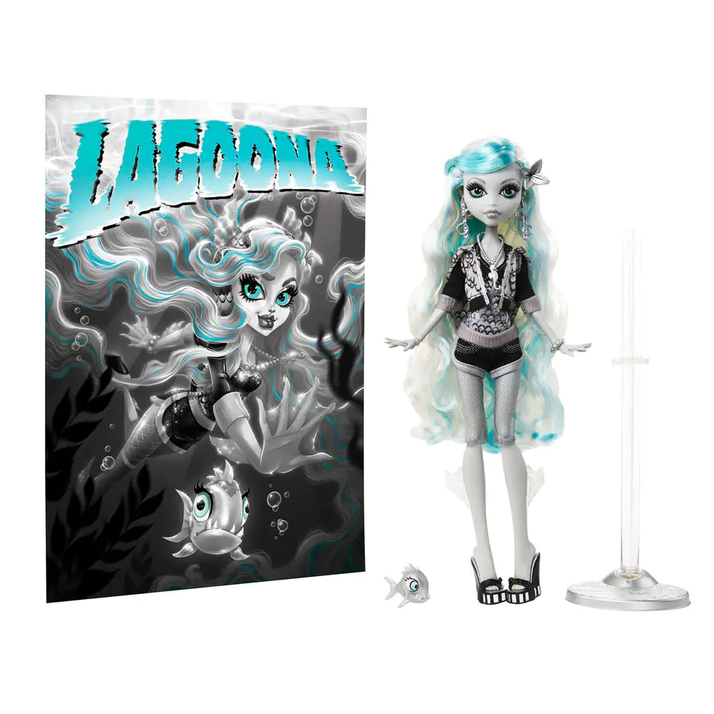 Monster High Reel Drama Lagoona Blue doll product photo