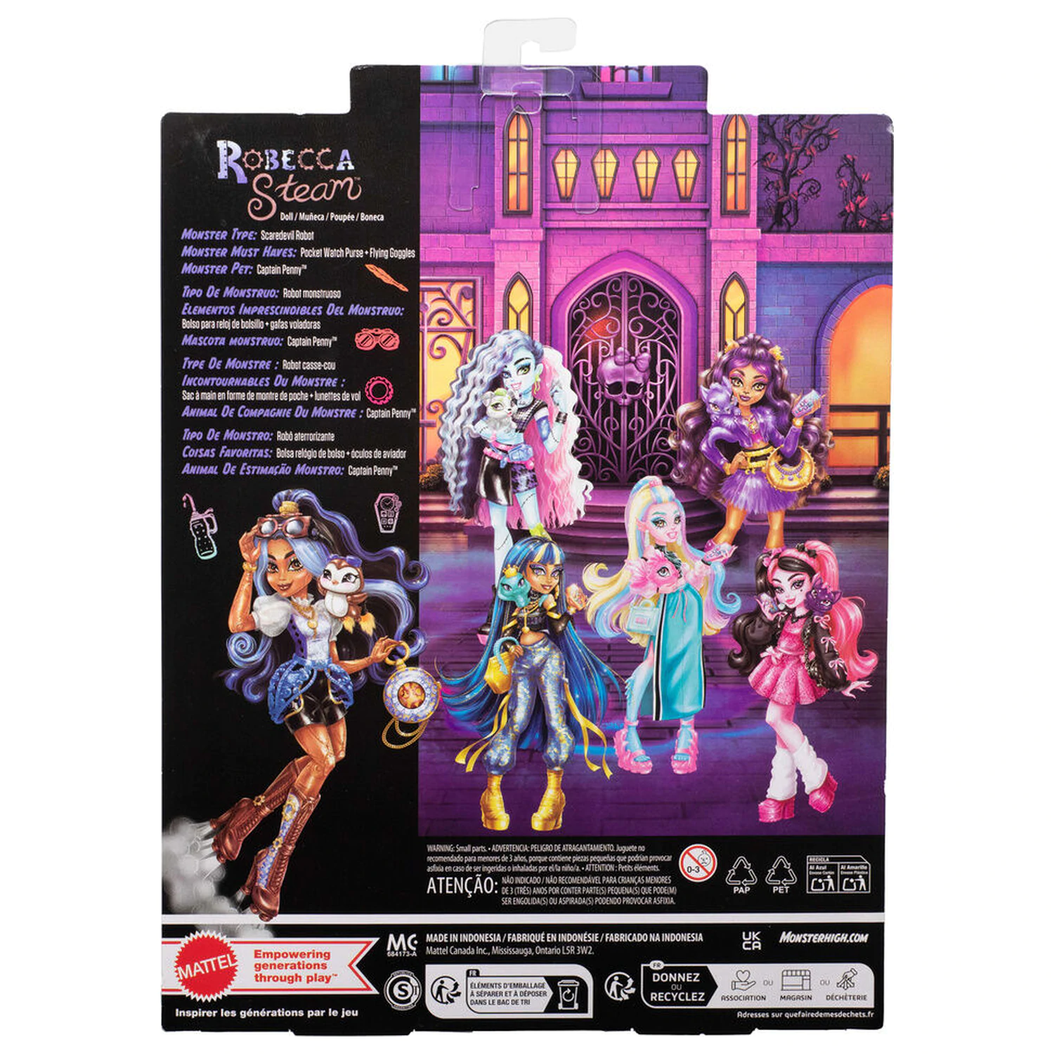 Monster High Robecca Steam doll product photo
