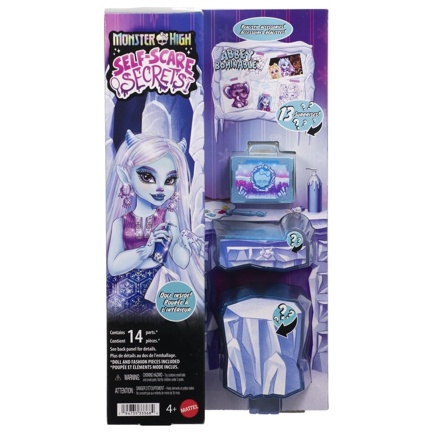 Monster High Self-Scare Secrets Doll Abbey Bominable product photo