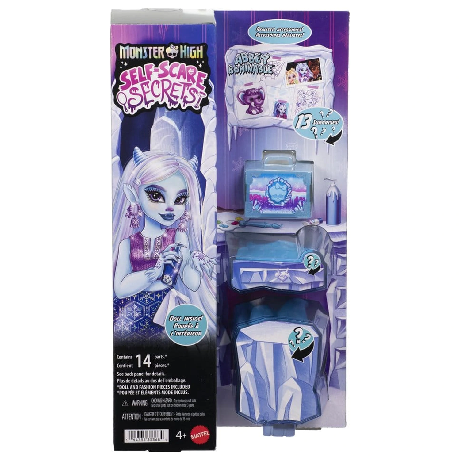 Monster High Self-Scare Secrets Doll Abbey Bominable product photo