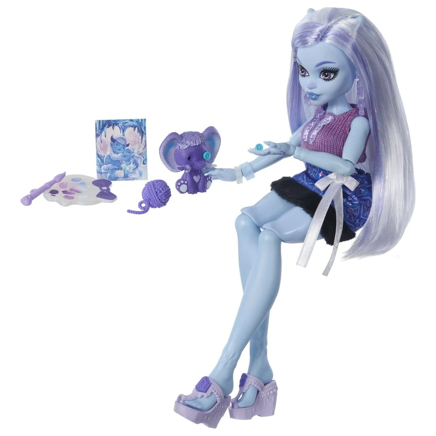 Monster High Self-Scare Secrets Doll Abbey Bominable product photo