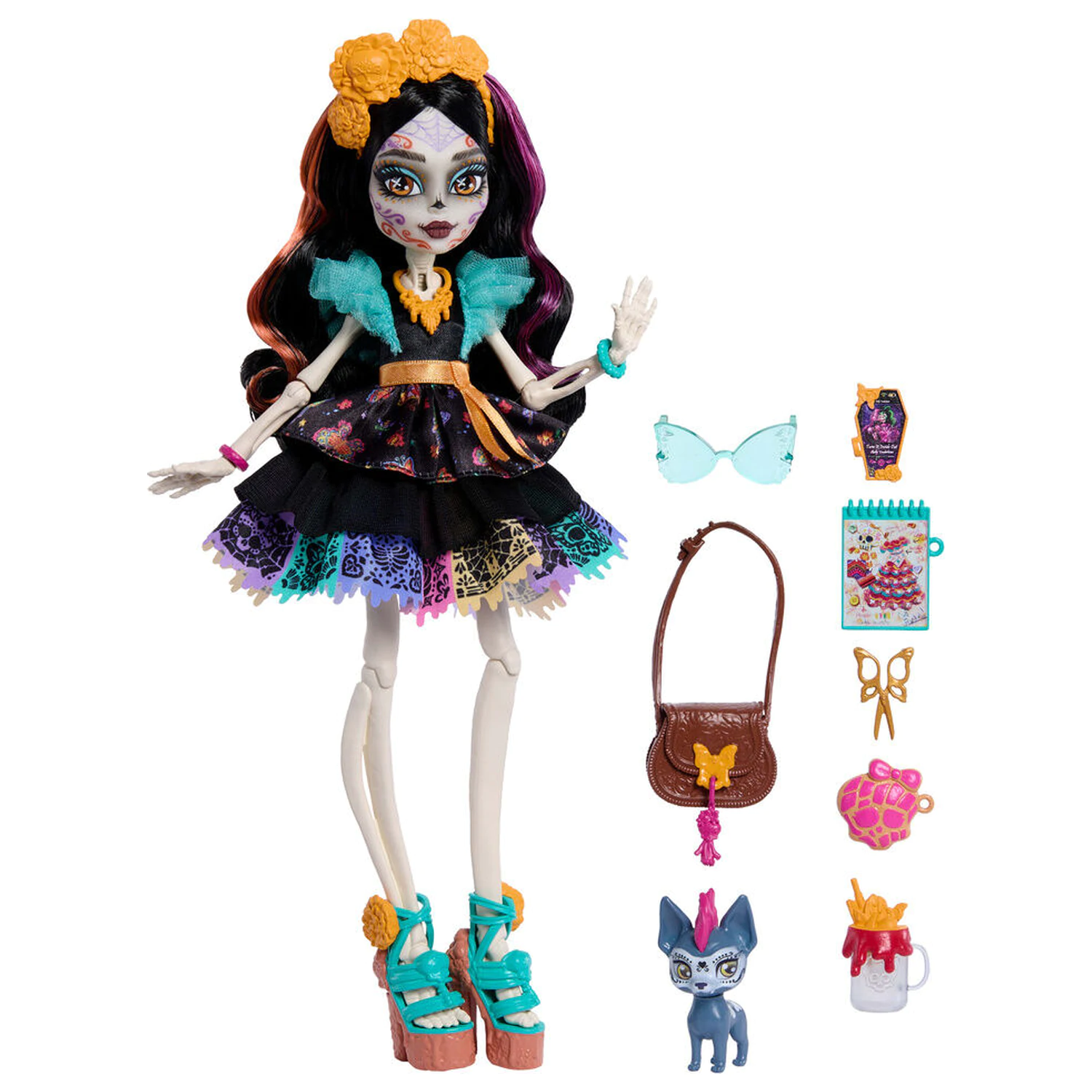 Monster High Skelita Calaveras doll product photo