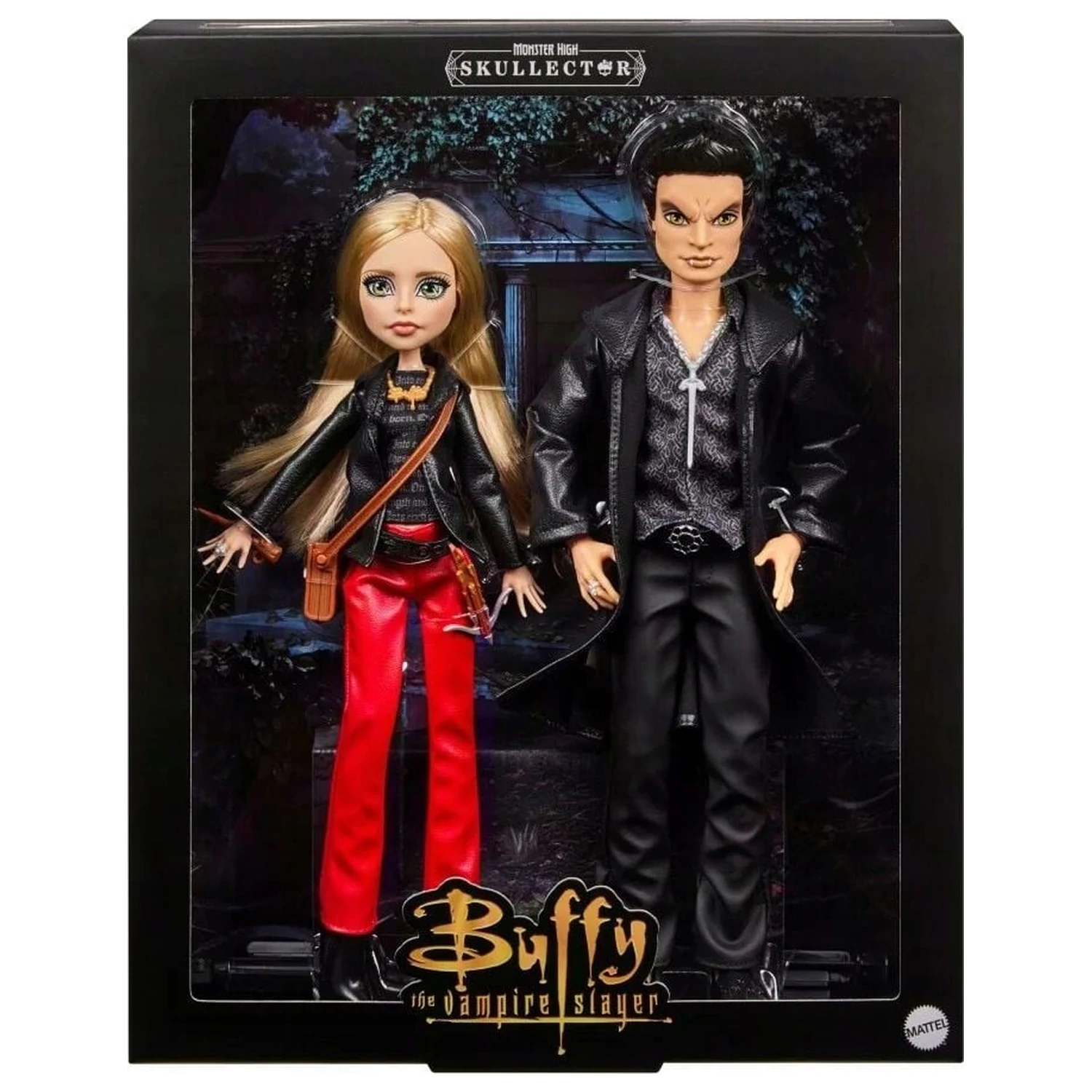 Monster High Skullector Buffy the Vampire Slayer Buffy & Angel set 2 dolls product photo