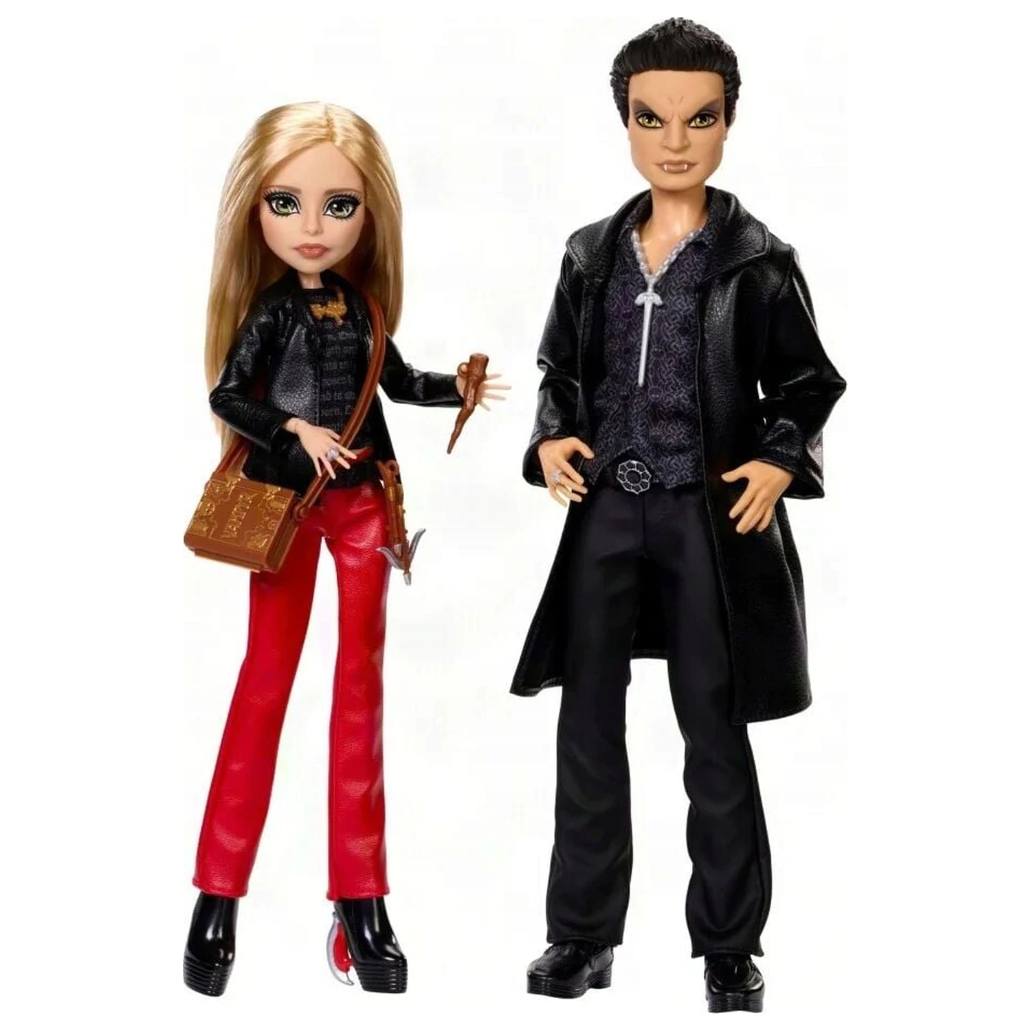 Monster High Skullector Buffy the Vampire Slayer Buffy & Angel set 2 dolls product photo
