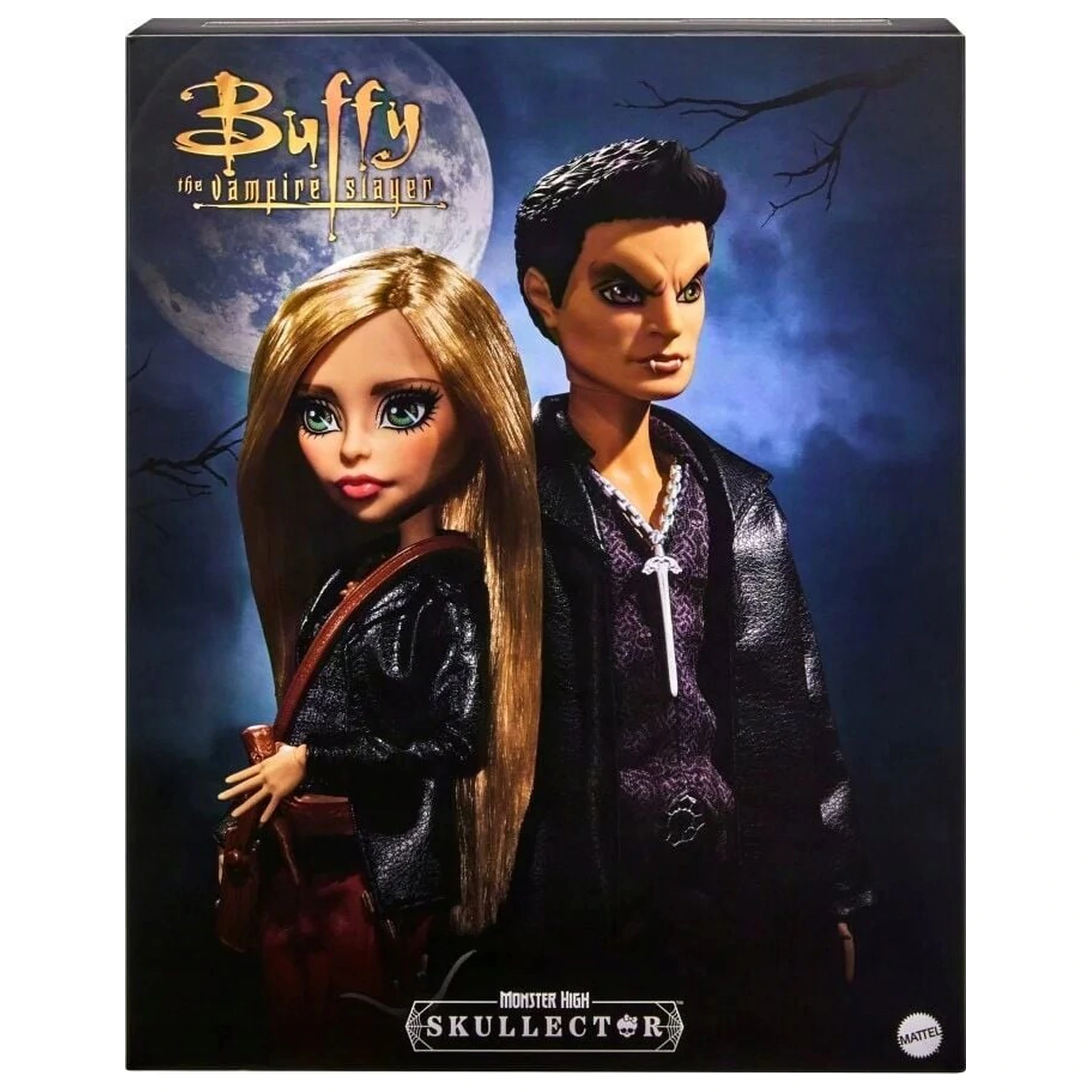 Monster High Skullector Buffy the Vampire Slayer Buffy & Angel set 2 dolls product photo