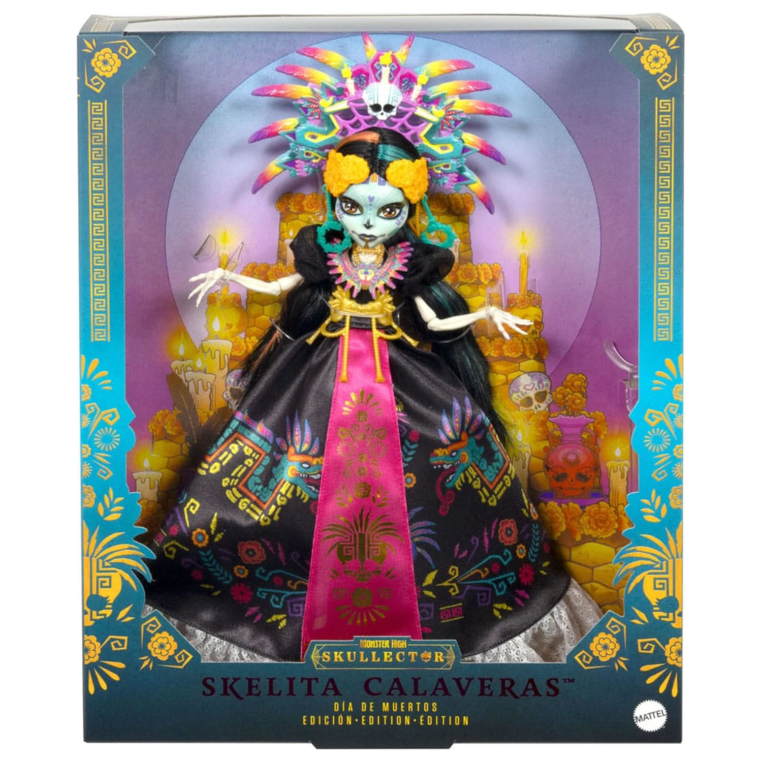 Monster High Skullector Doll Skelita Calaveras Día de Muertos Edition 32 cm product photo