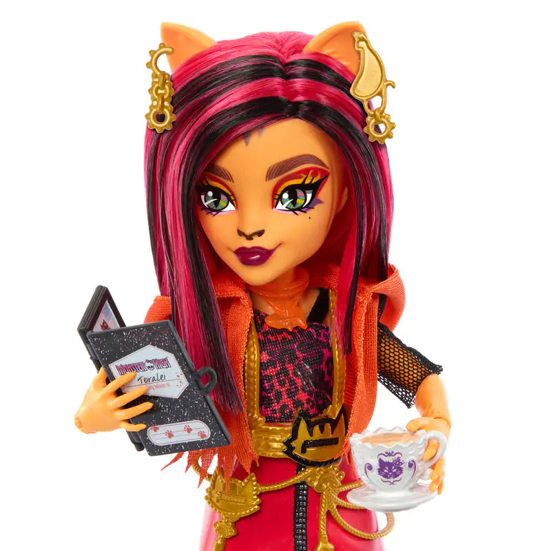 Monster High Skullmate Secrets Neon Frights Toralei doll 25cm termékfotó