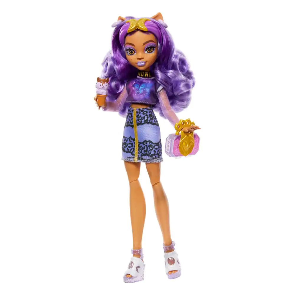 Monster High Skulltimate Secrets: Fearidescent Doll Clawdeen Wolf 25 cm product photo