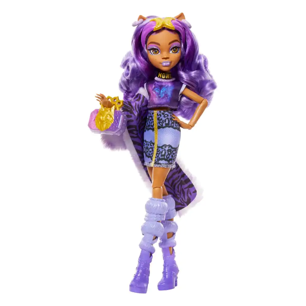 Monster High Skulltimate Secrets: Fearidescent Doll Clawdeen Wolf 25 cm product photo