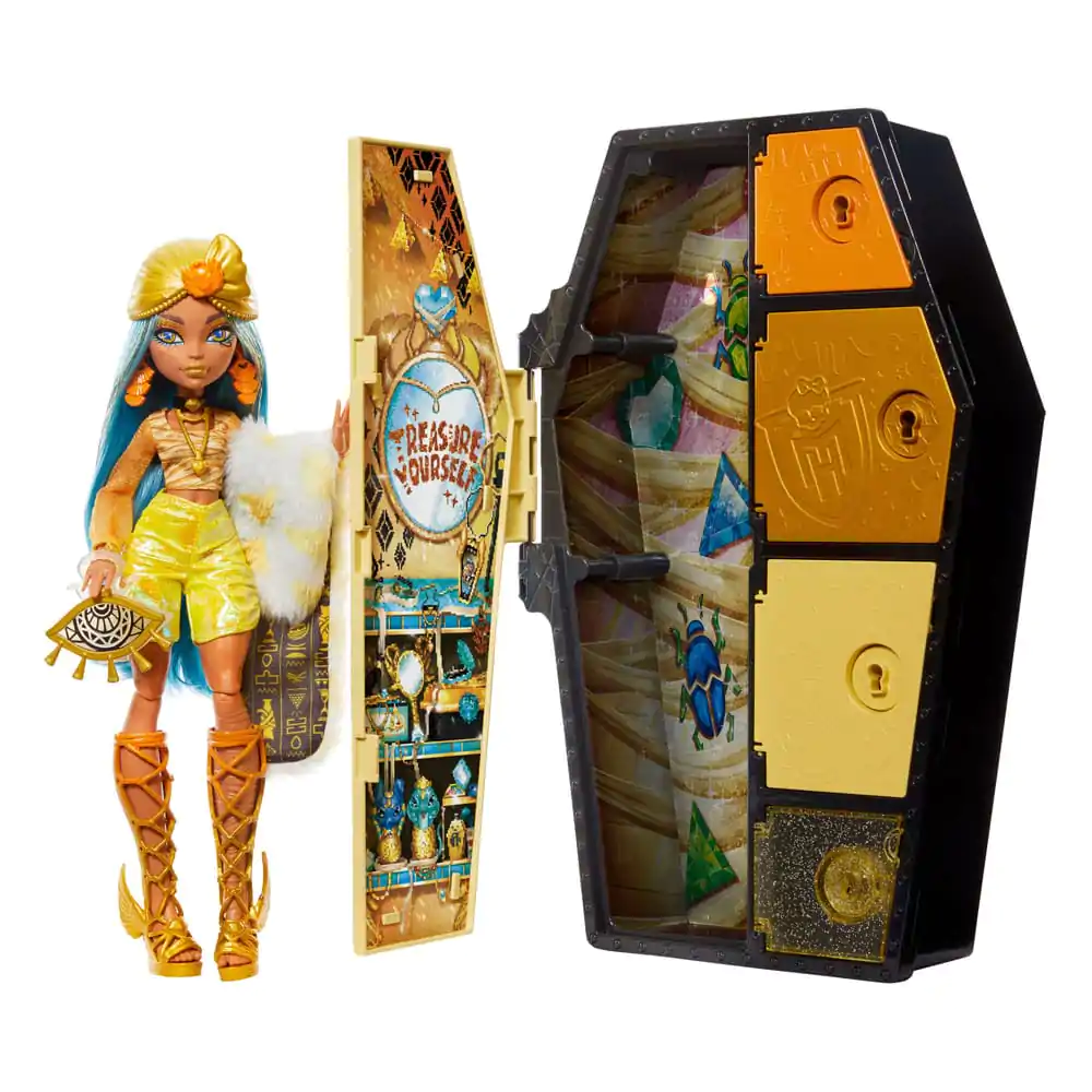 Monster High Skulltimate Secrets: Fearidescent Doll Cleo de Nile 25 cm product photo