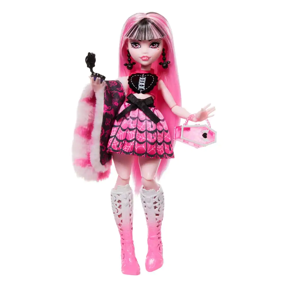 Monster High Skulltimate Secrets: Fearidescent Doll Draculaura 25 cm product photo
