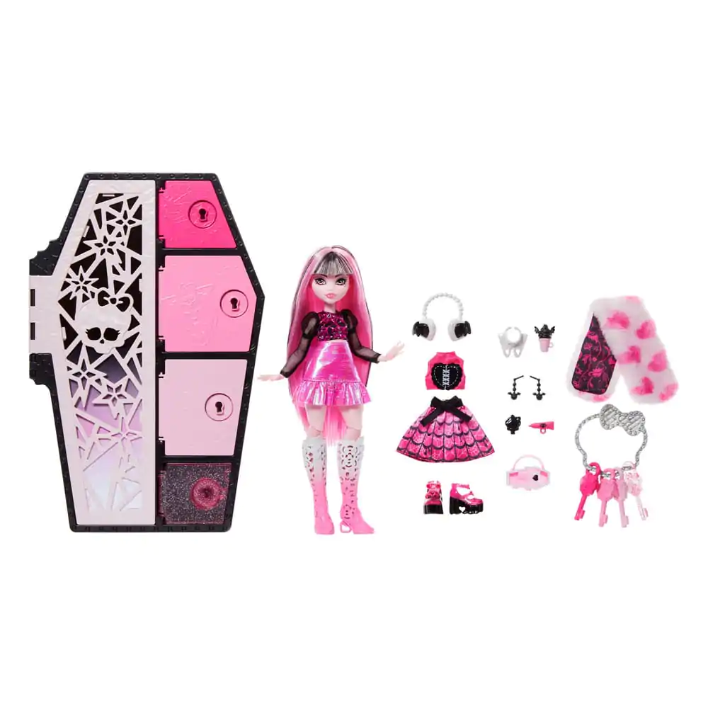 Monster High Skulltimate Secrets: Fearidescent Doll Draculaura 25 cm product photo
