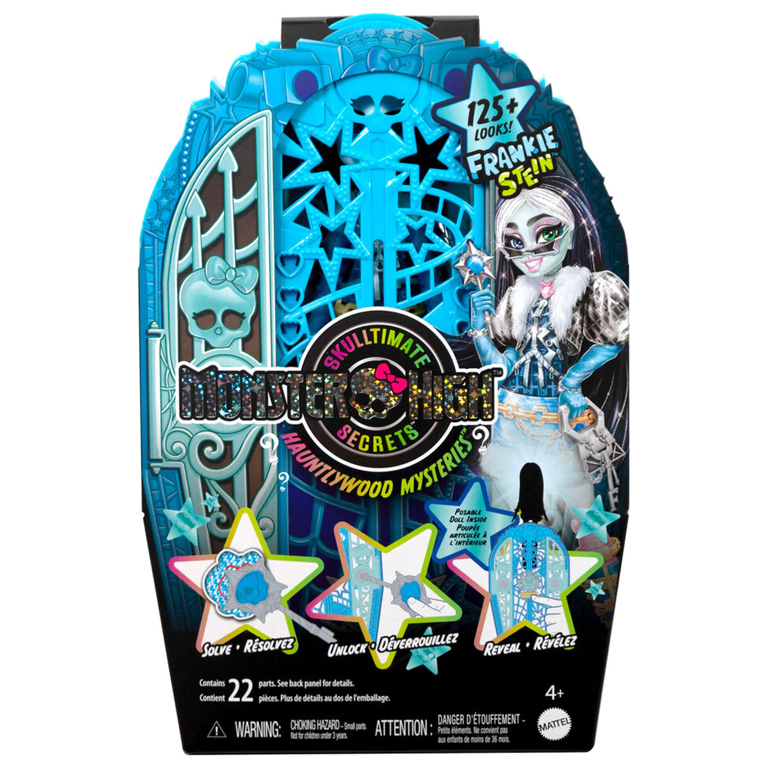 Monster High Skulltimate Secrets Hauntlywood Mysteries Frankie doll product photo